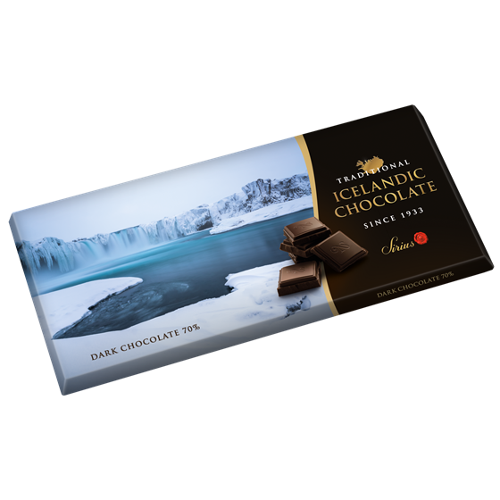 Traditional Icelandic Dark Chocolate (70) Grapevine Store