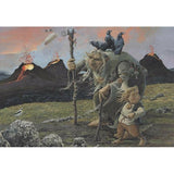 Volcano Trolls Poster by Brian Pilkington