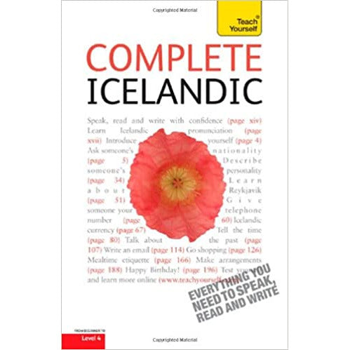 Teach Yourself: Complete Icelandic - By Hildur Jónsdóttir