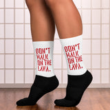 Don´t Walk On The Lava Socks