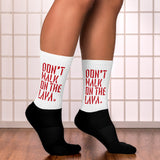 Don´t Walk On The Lava Socks