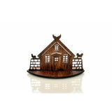 Farm House Candle Holder