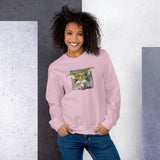 Yule Cat by Pilkington. Unisex Sweatshirt