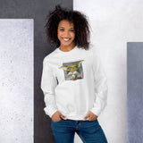 Yule Cat by Pilkington. Unisex Sweatshirt