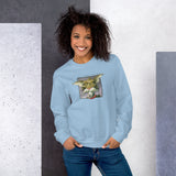 Yule Cat by Pilkington. Unisex Sweatshirt
