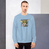 Yule Cat by Pilkington. Unisex Sweatshirt