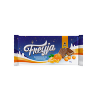 Freyja - Christmas Milk Chocolate with Tangerine pearls