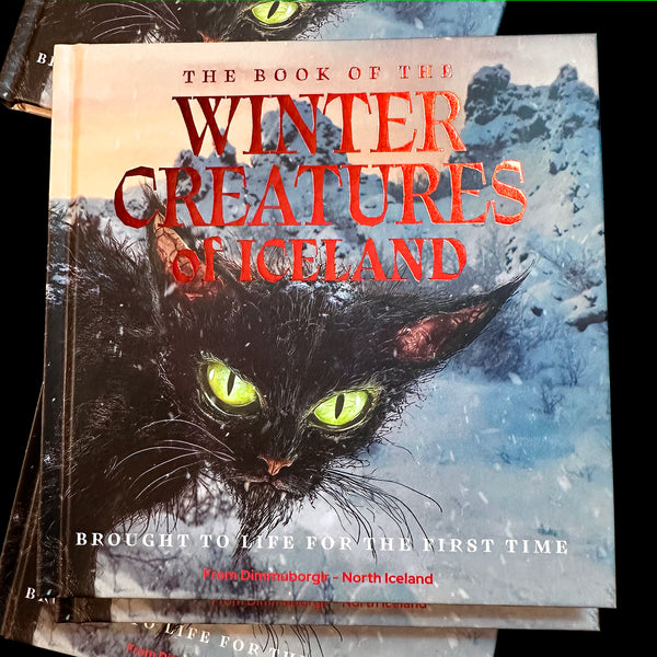 The Book of The Winter Creatures Of Iceland ( signed by author Paulo Rocha )