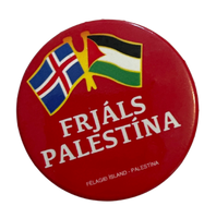 Free Palestine Button Badge