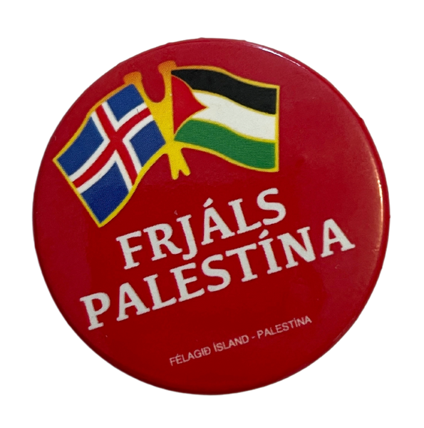 Free Palestine Button Badge