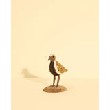 Handcarved Wooden Bird - European Golden Plover (Lóa)