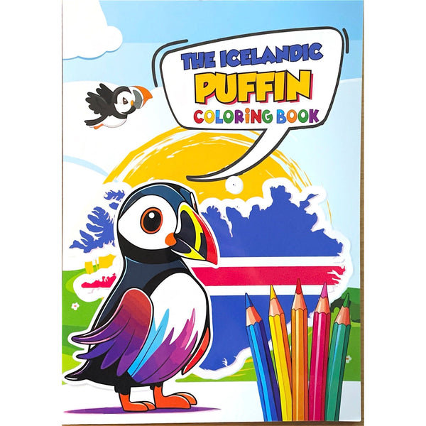 The Icelandic Puffin Coloring Book