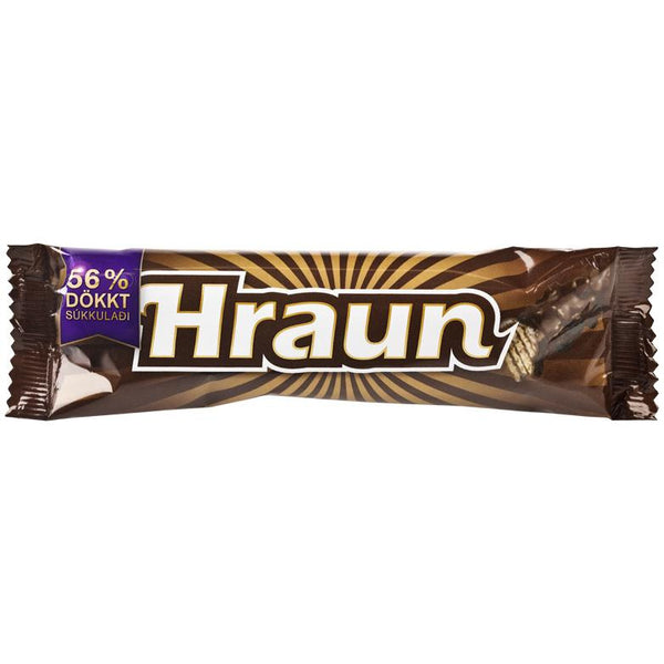 Dark Hraun (56% Dark Chocolate Lava Bar