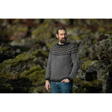 Hjalti - Light weight Lopi Pullover - Men (Certified Handknitted)