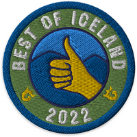 Best Of Iceland Embroidered patches