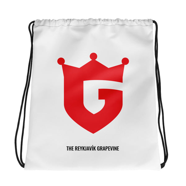 Reykjavík Grapevine G-King Drawstring bag