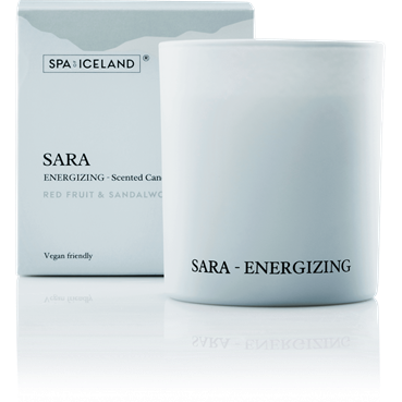 Sara Energizing Vegan Candle - by Spa of Iceland